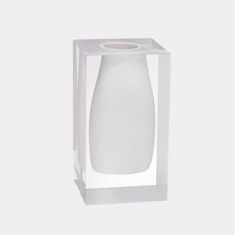 Block Vase with Orchid Mishloach Manos