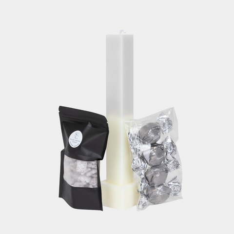 Ombre Havdala Candle Mishloach Manos