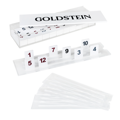 Lucite Rummikub Game