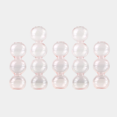 Colored Bubble Vases