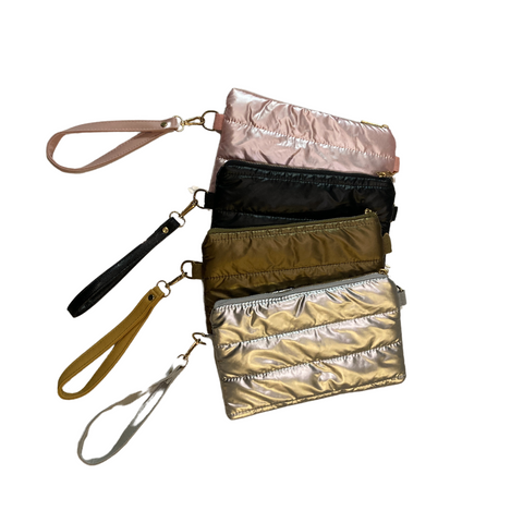 Puffer Wristlet Pouch